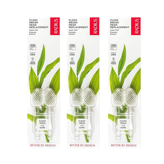 Replacement Head 3-Pack [2 Replacement heads per pack], SuperSoft