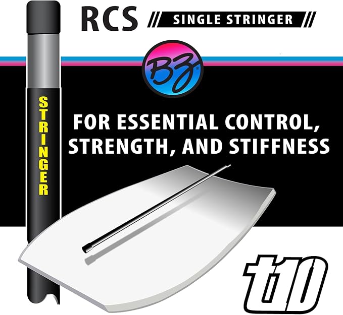 BZ BodyBoards - T-10 Progressive Series Bodyboard - HDPE Slick - Crescent Tail - PHUZION Core - 8lb Deck-StrideForce Fitness