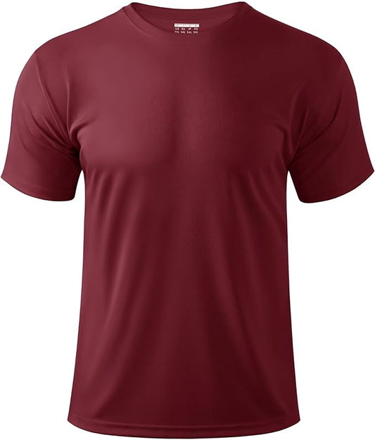 Boladeci Men's Swim Shirt Short Sleeve UPF 50+ Sun Protection SPF UV Moisture Wicking Lightweight Quick Dry Rash Guard-StrideForce Fitness