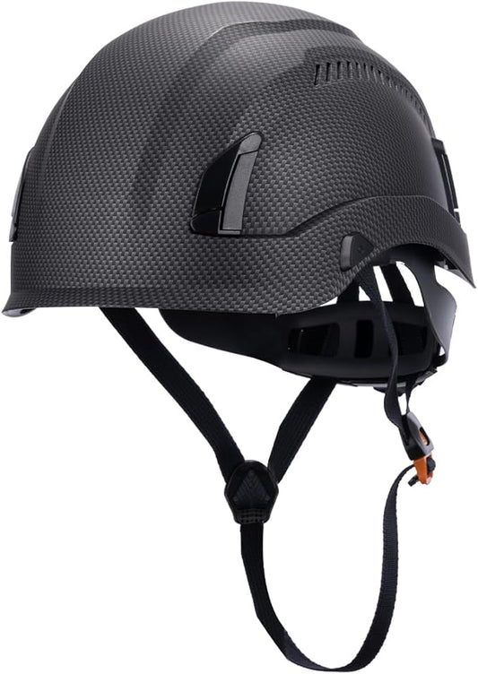 Land Helmets EcoPro Safety Helmet - ANSI/ISEA Z89.1-201 Type 1 Class C Vented - OSHA Approved - Lightweight Helmet with 6 Pt Suspension for Arborist, Industrial & Fall Protection-StrideForce Fitness