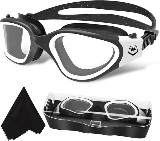WIN.MAX Polarized Swimming Goggles Swim Pool Goggles Anti Fog Anti UV No Leakage Clear Vision for Men Women Adults Teenagers-StrideForce Fitness
