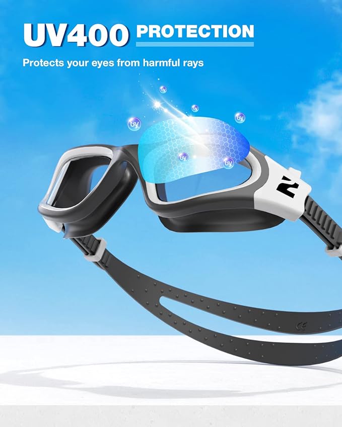 ZIONOR Swim Goggles, G1 SE Swimming Goggles Anti-fog for Adult Men Women-StrideForce Fitness
