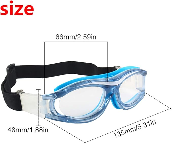 Andux Basketball Soccer Football Sports Protective Eyewear Goggles Eye Safety Glasses LQYJ-04-StrideForce Fitness