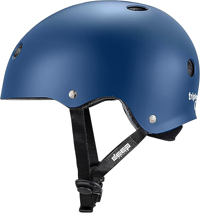 Triple Eight Deep Cover Helmet - Ideal for Skateboarding, Bicycling, BMX, and Roller Skating-StrideForce Fitness
