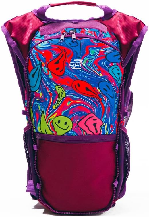 RaveRunner® Anti-Theft Hydration Backpack | Rave Hydration Pack, Festival Water Bag, Hydropack Rave, Hydration Pack EDC-StrideForce Fitness