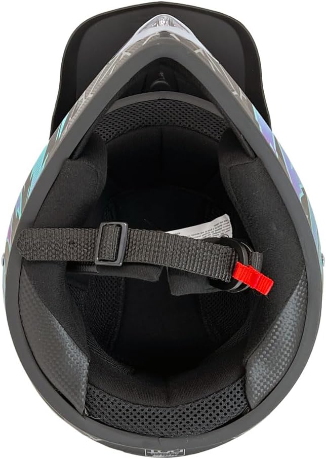 MMG Adult Motorcycle Off Road Helmet DOT - MX ATV Dirt Bike Motocross UTV - with Goggles-StrideForce Fitness