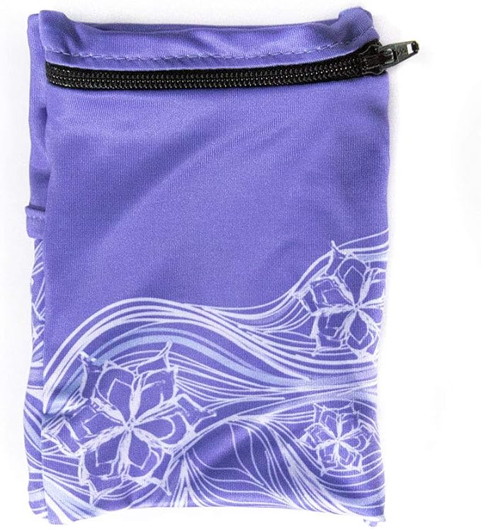 Sprigs Banjees 2 Pocket Wrist Wallet/Wrist Band/Wrist Pocket for Travel, Walking, & Running. Wallet Pouch That Holds Cash, Card, ID's, and More-StrideForce Fitness