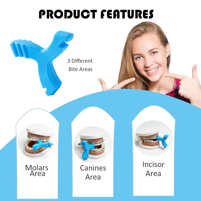 Aligner Chew,8PCS Y-Shaped Chew for Invialign Aligner,Hardness 45°Silicone Orthodontic Munchies Chompers Aligner Trays Seaters (8PCS Mix Flavor)