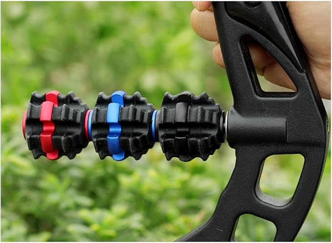 ZSHJGJR Archery Stackable Bow Stabilizer Ball Reduce Shock Absorber Balance Bar Vibration Damper Silencer for Recurve Compound Bow Hunting Shooting-StrideForce Fitness