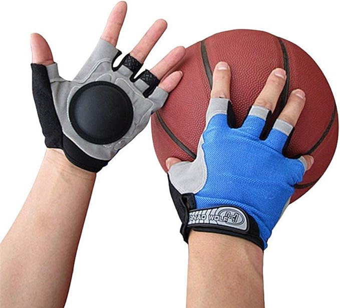 Basketball Dribble Skill Training Assistants,Basketball Dribbling Gloves Finger Training Anti Grip Dribble Gloves for Kids Youth and Adult-StrideForce Fitness