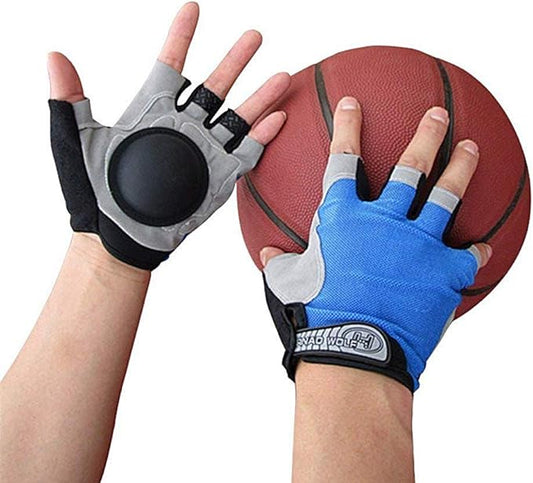 Basketball Dribble Skill Training Assistants,Basketball Dribbling Gloves Finger Training Anti Grip Dribble Gloves for Kids Youth and Adult-StrideForce Fitness