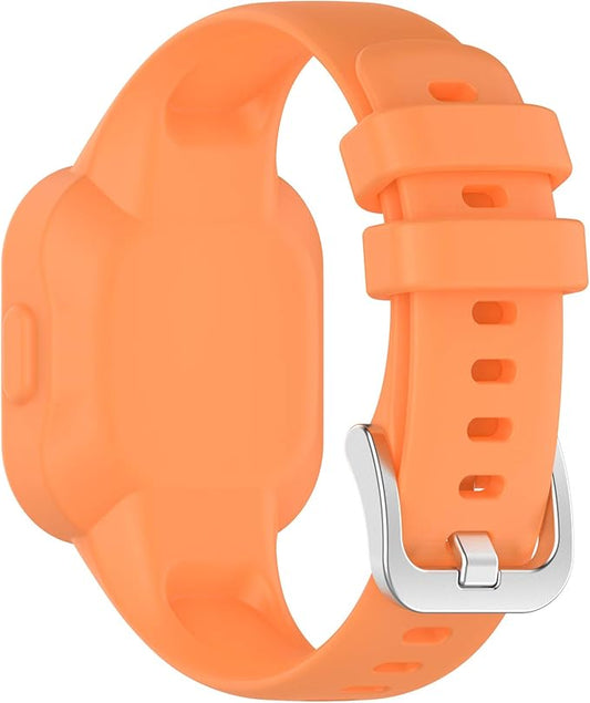 REYDA Silicone Band Compatible for Garmin Vivofit jr.3, Soft Flexible Breathable Silicone Watch Band Sport Wristband Metal Buckle Bracelet Replacement Band for Garmin Vivofit jr.3 Fitness Tracker