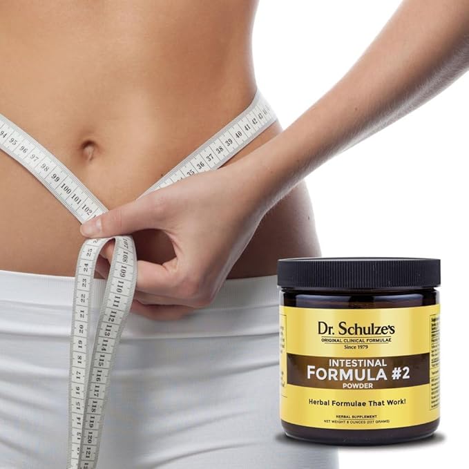 Dr. Schulze's Intestinal Formula #2 | Herbal Colon Cleanse Formula | Remove Excess Waste | 8 Oz. Jar-StrideForce Fitness