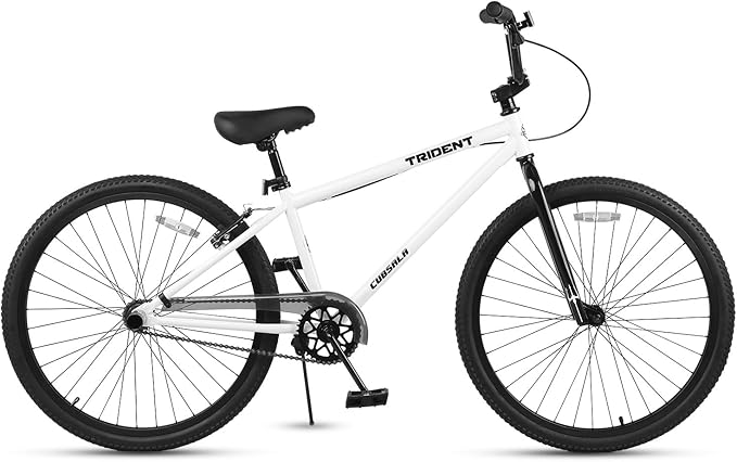 20 24 26 Inch BMX Race Bike Trident Bicycles Beginner-Level to Advanced Riders with 2 Pegs, Multiple Colors-StrideForce Fitness