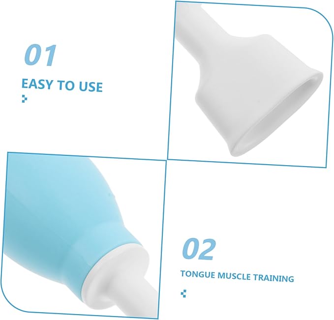 Tongue Muscle Trainer for Speech Therapy – Suction Device Oral Muscle Exerciser for Children and Elderly – Jaw Trainer for Swallowing and Language Development