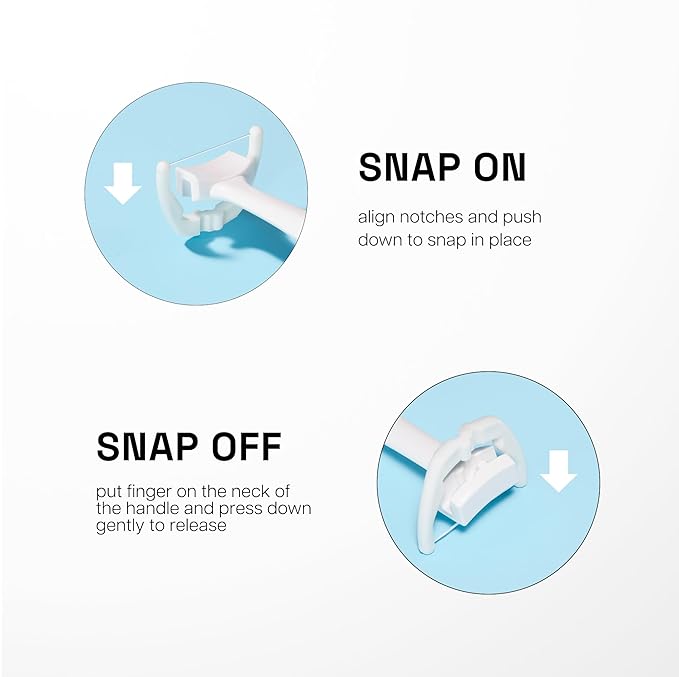 Reach Ultraclean Access Flosser Bundle, Unflavored, Plaque Remover for Teeth, for Hard to Reach Areas, Oral Care, PFAS-Free, 1 Flosser Starter Kit + 3 Packs Refill Heads