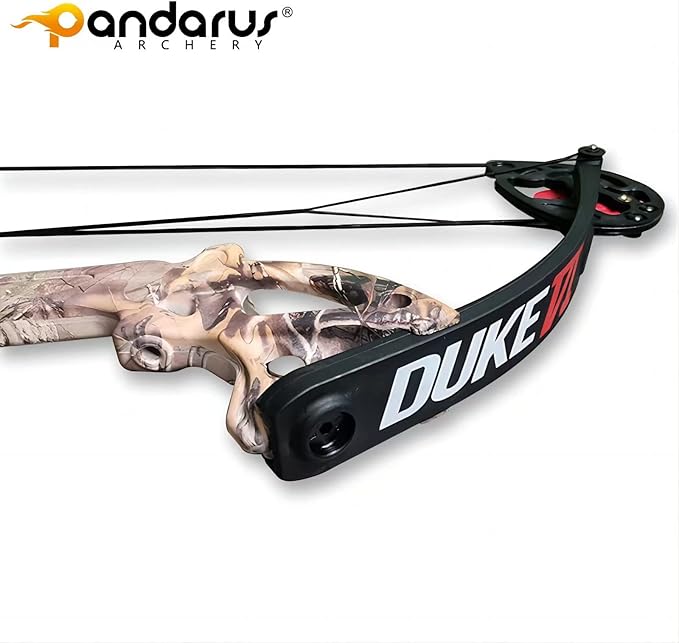 Compound Bow Archery for Youth and Beginner, Right Handed,19”-28” Draw Length,15-29 Lbs Draw Weight, 260 fps-StrideForce Fitness