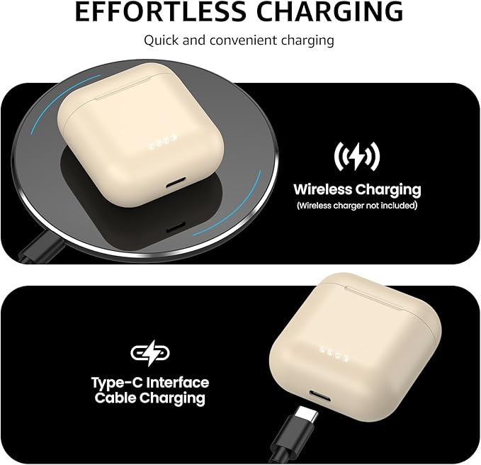 TOZO T6 Wireless Earbuds, Bluetooth 5.3 Ear Buds, Stereo Sound in Ear Headphones, 50 Hours Playtime, Wireless Charging Case, APP Customizable EQs, IPX8 Waterproof Earphones-StrideForce Fitness