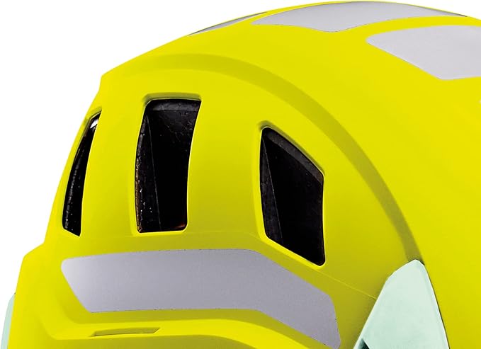 PETZL, Strato Vent Hi-Viz Helmet, Yellow-StrideForce Fitness