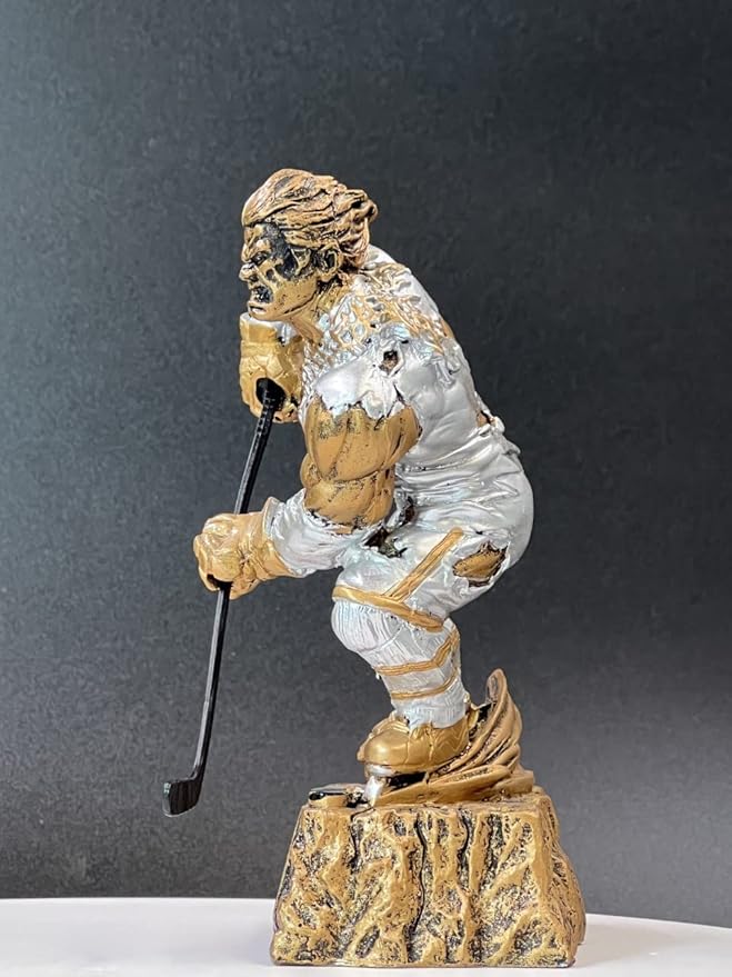Monster Hockey Trophy - 6.50 inch Action Hockey Trophy with Custom Plate-StrideForce Fitness