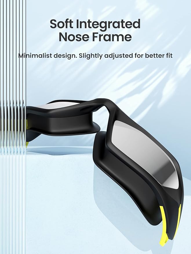 COPOZZ Men's Swim Goggles, Swimming Goggles Anti-fog No Leaking UV Protection for Adult men-StrideForce Fitness