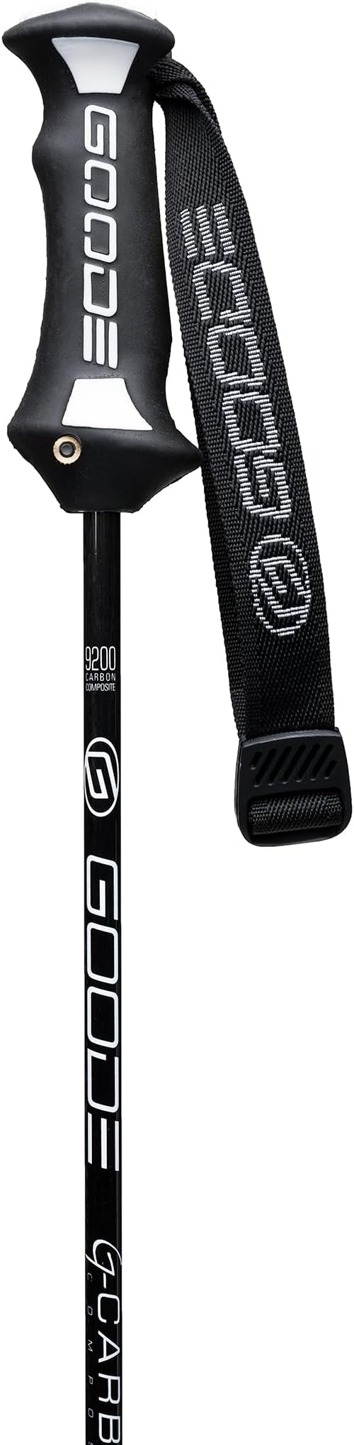 GOODE G Carbon Ski Poles – Ultra-Lightweight & Durable Carbon Fiber – Superior Balance – Shock Absorbing – High-Performance Downhill Ski Poles for Men & Women - Pair-StrideForce Fitness