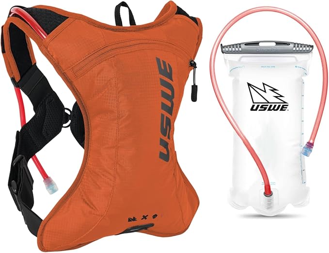 USWE Outlander XC Hydration Pack, Running, Hiking Hydration Backpack with Water Bladder (1.5L/50oz), Hydropack for Men & Women, Backpack Gear & Equipment for Cycling, MTB-StrideForce Fitness