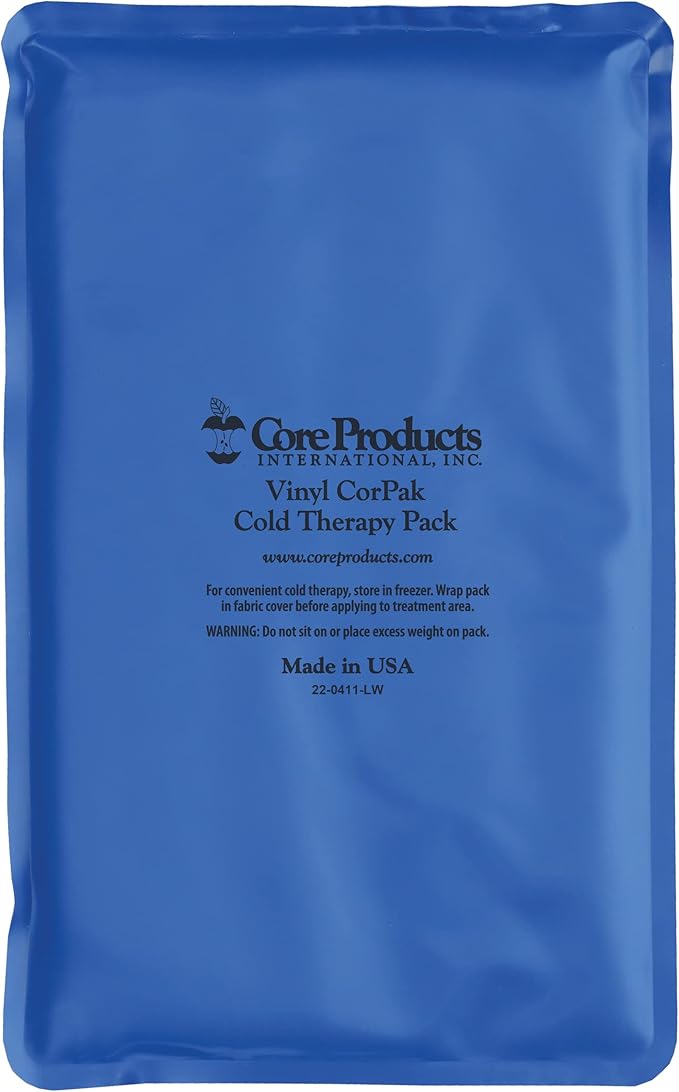 Core Products Flexible Vinyl Intense Cold Therapy Pack - 6" X 10"-StrideForce Fitness
