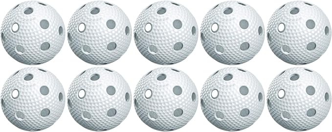 Floorball High School/Adult Stick Set with 12 Sticks, 12 Balls & Bag-StrideForce Fitness