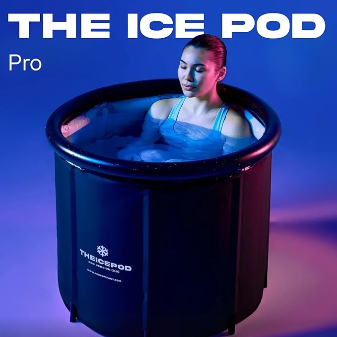 The Ice Pod Pro – Premium Cold Plunge Tub for Daily Recovery – Extra-Insulated Design with Thermal Lid – Built for Comfort, Performance & Durability - The Pod Company-StrideForce Fitness