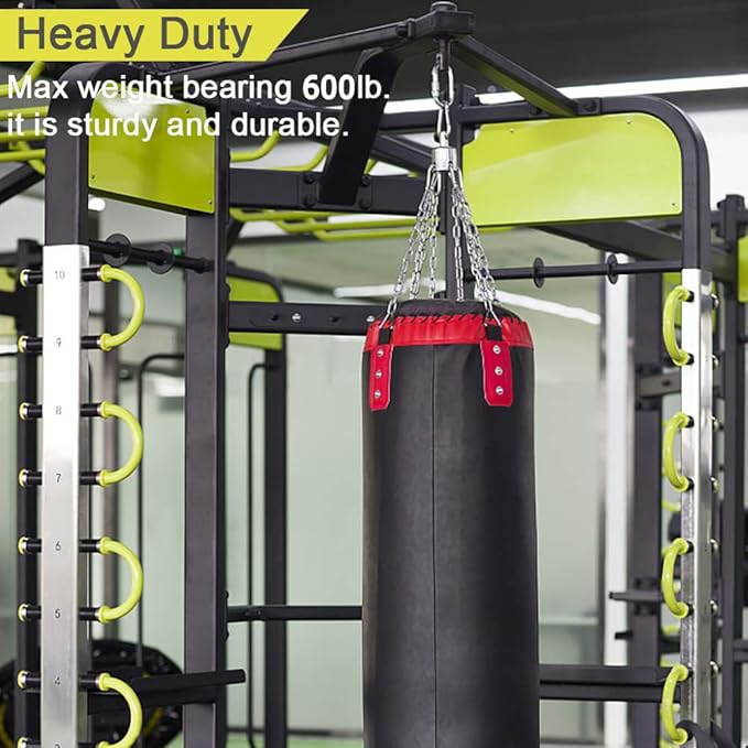 5PCS 3.15in Large Carabiner Clip, Stainless Steel Carabiner Heavy Duty, Spring Snap Hook, Locking Climbing Caribiners Clips for Gym, Plant Hanging, Outdoor Camping, Hiking. 600 lbs-StrideForce Fitness