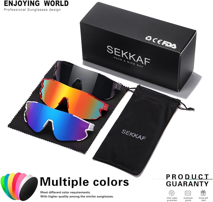 Kids Baseball Sunglasses for Boys Girls Youth Softball Cycling Sports Sunglasses UV400 Protection Age 5-12-StrideForce Fitness