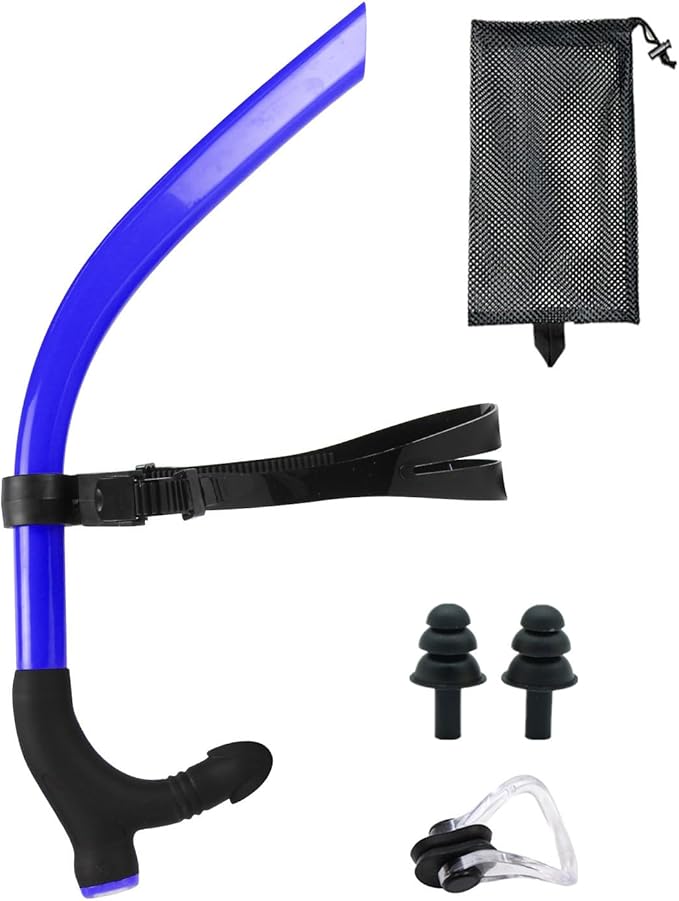 Snorkel Swim Training Practice Freestyle Learn to Swim for Pool Swimming and Open Water Snorkeling-StrideForce Fitness