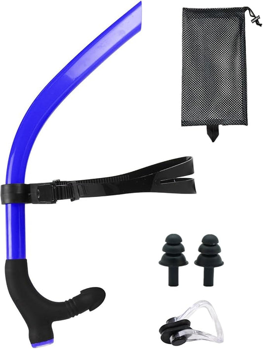 Snorkel Swim Training Practice Freestyle Learn to Swim for Pool Swimming and Open Water Snorkeling-StrideForce Fitness