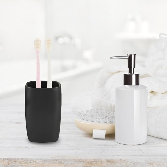 6pcs Adult Soft Bristle Toothbrushes Small Head Ergonomic Anti-Slip Handle Deep Cleaning for Sensitive Gums Green Blue Pink Beige Black White