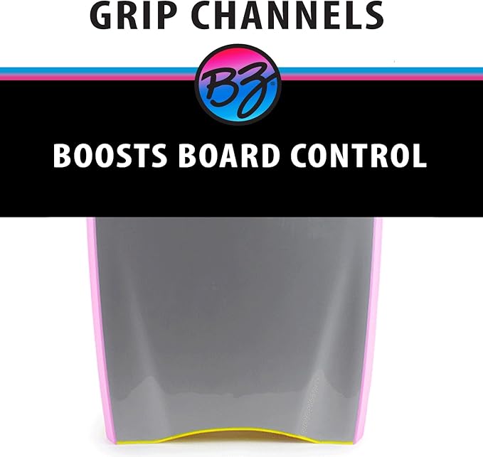 BZ BodyBoards - T-10 Progressive Series Bodyboard - HDPE Slick - Crescent Tail - PHUZION Core - 8lb Deck-StrideForce Fitness