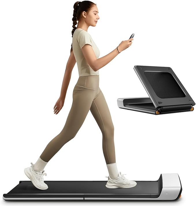 WALKINGPAD Foldable Walking Pad Treadmill for Home Office, Under Desk Treadmill with Adaptive Speed Control, Compact Design for Small Spaces, No Assembly Needed-StrideForce Fitness