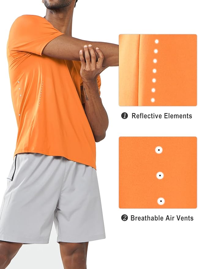 NORTHYARD Mens Athletic Shirts Short Sleeve Gym Workout Running Training Sports Performance T Shirt Basic Tee for Men-StrideForce Fitness