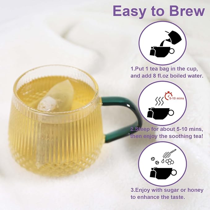 TEARELAE - Hyssop Tea, 36 Count - Pure Hyssop Herbal Tea Bag - Smooth Flavor - Aid Digestion - Non-GMO - Caffeine-Free-StrideForce Fitness