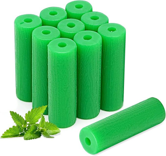 BVN Aligner Chewies, 10 Pieces Orthodontic Chewies, Retainer Chewies, Dental Chewies for Aligners, Orthodontic Dental Chewies Munchies, Green