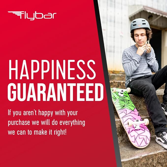 Flybar Bike Helmet- Multi Sport Dual Certified Adjustable Dial, Lightweight Skateboard Helmet, Roller Skating, Pogo, Electric Scooter, Snowboard, Boys and Girls Kids- Adults Helmets-StrideForce Fitness
