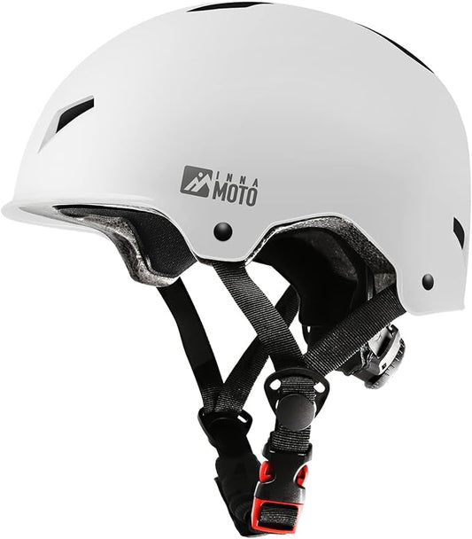 Skateboard Helmet for Adults - Adjustable Certified Safety Adults Helmet for Skateboarding Bike Bicycle Scooter Cycling Skate Skating Multisport Helmets for Women Men Boys Girls Kids Youth-StrideForce Fitness