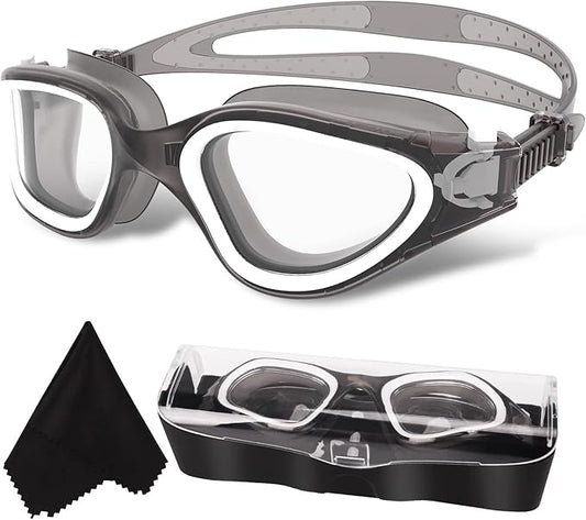 WIN.MAX Polarized Swimming Goggles Swim Pool Goggles Anti Fog Anti UV No Leakage Clear Vision for Men Women Adults Teenagers-StrideForce Fitness