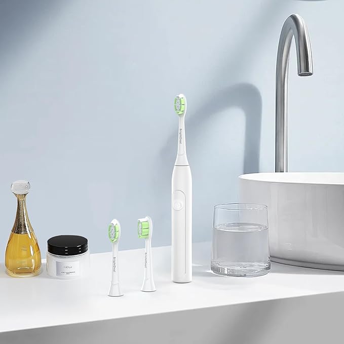 Replacement Heads for Philips Sonicare Diamondclean Sonic Toothbrush Heads Compatible with DiamondClean,FlexCare,C3 G3 W3 C1 C2 G2 White, 8 Pack