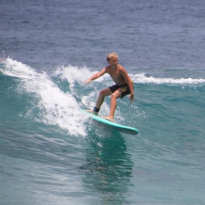 Rock-It 6' Albert Performance Fish Soft Top Surfboard Surf Board, Foam Surfboard, Kids Surfboard, Adult Surfboard, Tabla De Surf, Beginner Surfboard-StrideForce Fitness