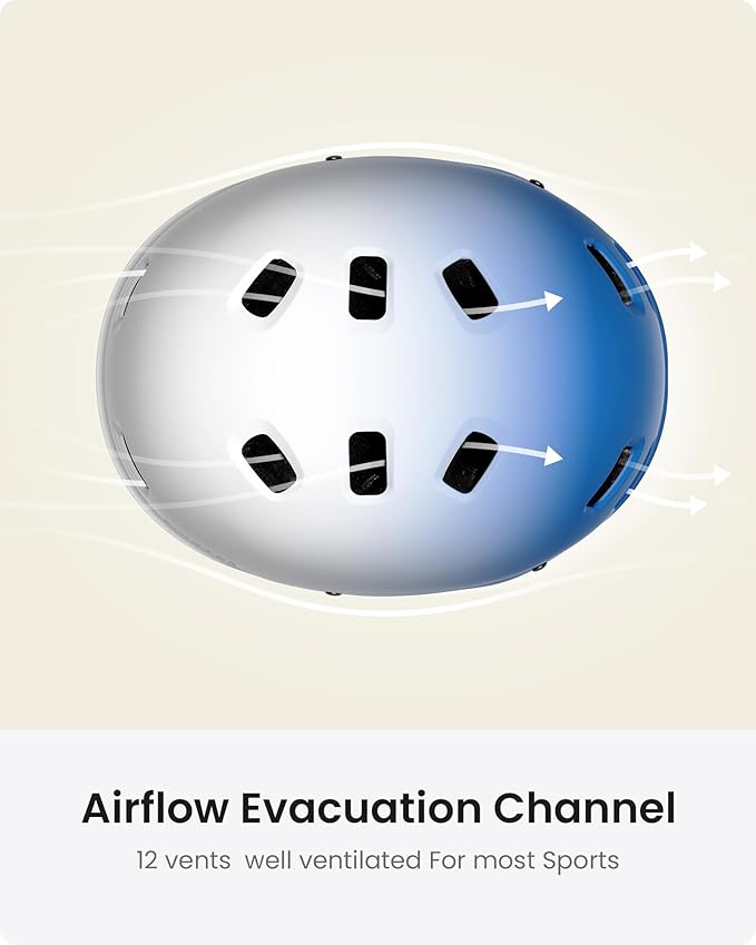 OutdoorMaster Skateboard Cycling Helmet - Two Removable Liners Ventilation Multi-Sport Scooter Roller Skate Inline Skating Rollerblading for Kids, Youth & Adults-StrideForce Fitness