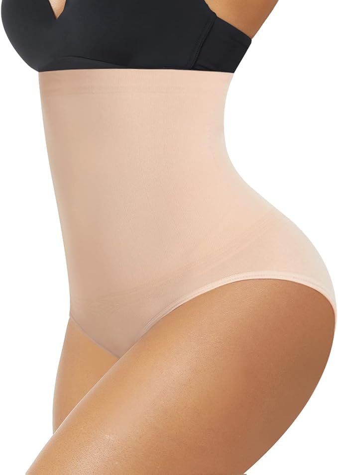 Tummy Control Shapewear Panties for Women High Waisted Body Shaper Slimming Shapewear Underwear Girdle Panty-StrideForce Fitness