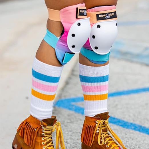 Triple Eight Saver Series 3-Pack Pad Set– Ideal for Skateboarding, In-line Skating, Roller Skating, and Biking-StrideForce Fitness