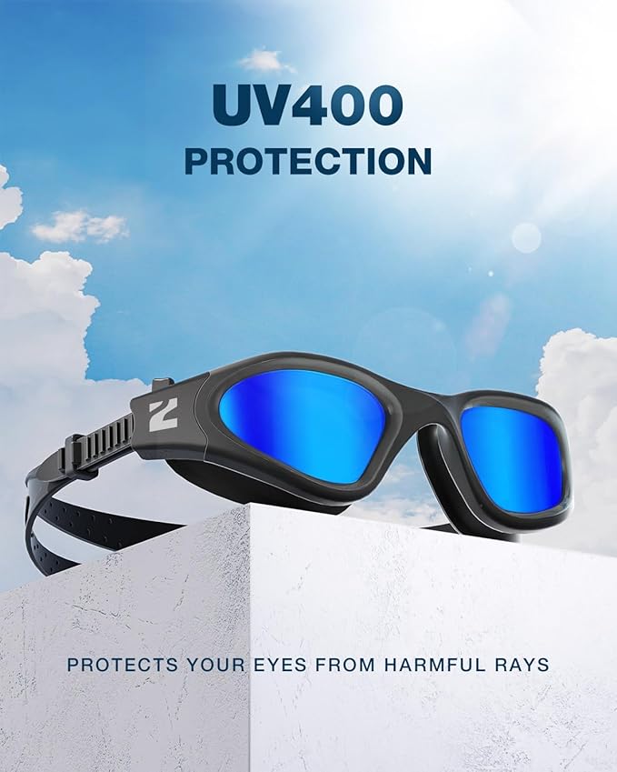 ZIONOR Swim Goggles, G1 SE Swimming Goggles Anti-fog for Adult Men Women-StrideForce Fitness