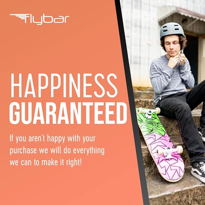 Flybar Bike Helmet- Multi Sport Dual Certified Adjustable Dial, Lightweight Skateboard Helmet, Roller Skating, Pogo, Electric Scooter, Snowboard, Boys and Girls Kids- Adults Helmets-StrideForce Fitness